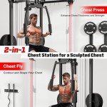 Multi-Functional Power Cage with LAT Pull-Downs