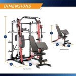 Marcy Multifunction Home Gym Smith Machine System