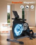 ECHANFIT Home Rowing Machine with Adjustable Resistance
