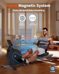ECHANFIT Home Rowing Machine with Adjustable Resistance