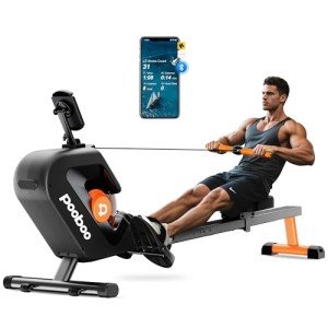 pooboo Magnetic Rowing Machine for Home Use