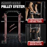 ER KANG 2000LB Power Rack with Cable Attachments