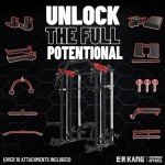 ER KANG 2000LB Power Rack with Cable Attachments