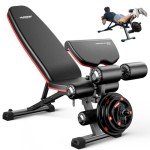 HARISON Adjustable Weight Bench for Home Workouts