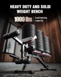 HARISON Adjustable Weight Bench for Home Workouts