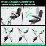 5-in-1 Foldable Stationary Exercise Bike for Home