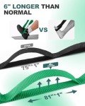 Trideer Yoga Stretching Strap with 10 Loops
