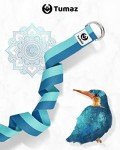 Versatile Yoga Strap with Adjustable D-Ring Buckle