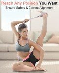 Versatile Yoga Strap with Adjustable D-Ring Buckle