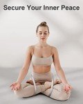 Versatile Yoga Strap with Adjustable D-Ring Buckle