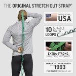 Stretch Out Strap with Exercise Poster - Made in USA