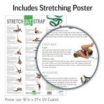 Stretch Out Strap with Exercise Poster - Made in USA