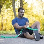 Stretch Out Strap with Exercise Poster - Made in USA