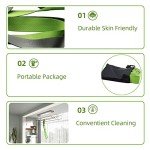 SANKUU Yoga Stretching Strap with Workout Poster