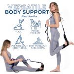 Yoga Stretching Strap with Loops for Pain Relief