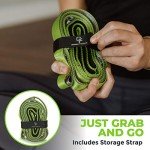 Gradient Fitness Multi-Loop Stretching Strap - 8' Green