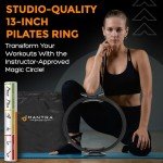 Mantra Sports Magic Circle Pilates Ring for Home Fitness
