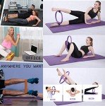 YXILEE Pilates Ring Set with Bands & Ball