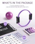 Purple Pilates Ring Set by LIONSCOOL