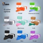 JBM Yoga Blocks Set with Strap - 2 Pack