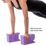 Yoga Blocks 2 Pack | Wrist Pain Relief & Comfort