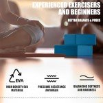 Yoga Blocks Set - Lightweight Foam Props (2 Pcs)