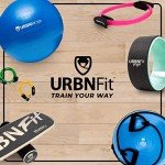 URBNFit Yoga Blocks with Strap - 2 Pack