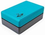 Healthyoga Yoga Blocks 2 Pack with Strap - Turquoise