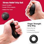 FitBeast 5-Pack Hand Grip Strengthener Kit