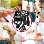 FitBeast 5-Pack Hand Grip Strengthener Kit