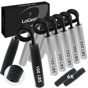 Logest Heavy-Duty Hand Grip Strengthener Set