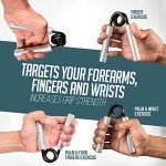 Logest Heavy-Duty Hand Grip Strengthener Set