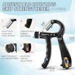 5-Piece Grip Strength Trainer Kit for Muscle Toning
