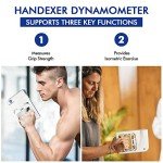Digital Grip Strength Tester with Backlit LCD
