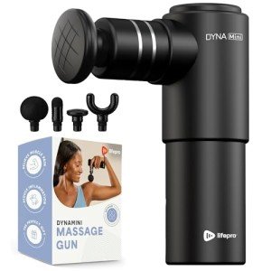 LifePro Travel Mini Massage Gun for On-the-Go Relief