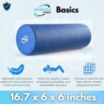 EPP Foam Roller for Deep Tissue Massage - Blue