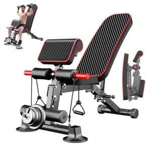 Adjustable Weight Bench for Home Workouts