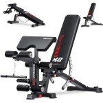 KeppiFitness Adjustable Heavy Duty Weight Bench