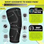 Blitzu Flex Plus Knee Compression Sleeve for Pain Relief