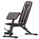 FLYBIRD Adjustable Foldable Weight Bench with Leg Extension