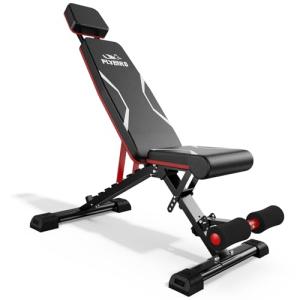 FLYBIRD Foldable Adjustable Weight Bench for Home Gym