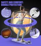 6-in-1 Foldable Pilates Reformer Set for Home