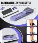 6-in-1 Foldable Pilates Reformer Set for Home