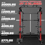 Goimu S1-V4 All-in-One Smith Machine & Power Cage