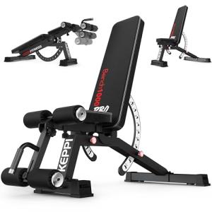 Keppi 1200LB Heavy Duty Adjustable Weight Bench