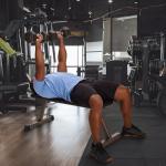 Portable Compact Foam Padded Barbell Bench - 600 lbs Capacity