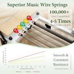 Foldable Pilates Reformer with Adjustable Heights