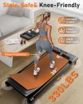 Compact Walking Pad Treadmill for Home Use