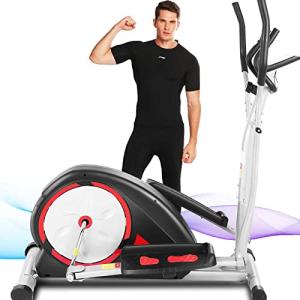 ANCHEER Ultra-Silent Magnetic Elliptical for Home Gym