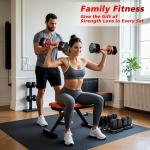 Adjustable Dumbbells Set for Home Gym - 25lb